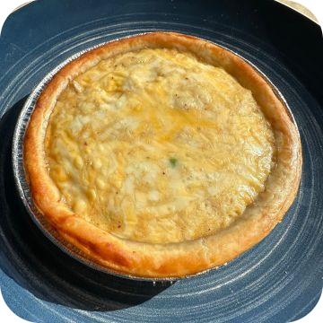 Crab Quiche